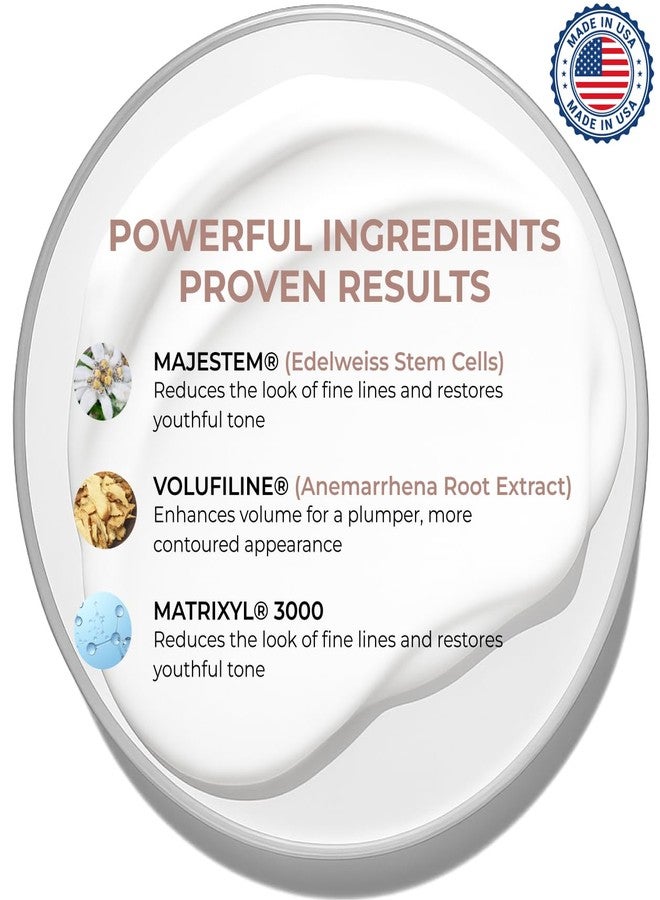 LUMINESS Sculpting Cream - Skin Firming and Tightening Lotion - Moisturizer, Anti-Aging, Anti-Wrinkle Body Cream - Lift and Smooth Face, Neck, Décolleté w/Volufiline, Matrixyl, Firming Skin care - Image 3